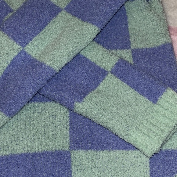 Pink Republic Checkered Knit Sweater – Size M - Picture 7 of 9